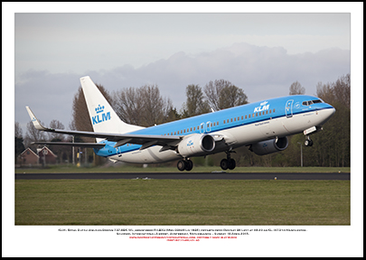 PH-BXU -  KLM - Royal Dutch Airlines Boeing 737-8BK WL (Msn33028 Ln 1936) - 01