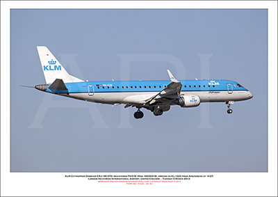 PH-EZE - KLM Cityhopper Embraer ERJ -190 STD (Msn  190-00295) - 03