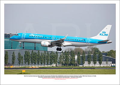 PH-EZH - KLM Cityhopper Embraer ERJ -190 STD (Msn  190-00319) - 03