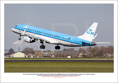 PH-EZI - KLM Cityhopper Embraer ERJ -190 STD (Msn  190-00322) - 01
