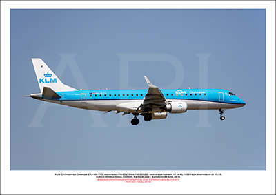 PH-EZU - KLM Cityhopper Embraer ERJ -190 STD (Msn 190-00522) - 04