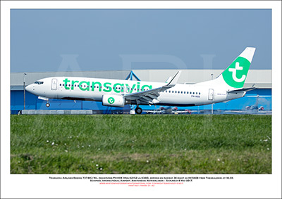 PH-HXK - Transavia Airlines Boeing 737-8K2 WL  (Msn 62152 Ln 6380) - 01