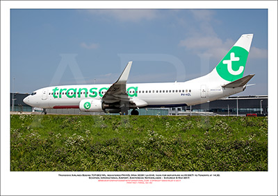 PH-HZL - Transavia Airlines Boeing 737-8K2 WL  (Msn 30391 Ln 814) - 03