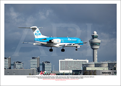 PH-KZL - KLM Cityhopper Fokker 70 (Msn 11536) - 02