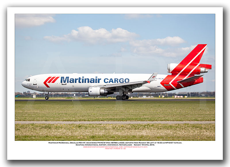 PH-MCW - Martinair McDonnell Douglas MD-11F  (Msn 48788 Ln 632) - 01
