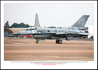 POLAND-4052 - Polish Air Force General Dynamics F-16C-52CF Fighting Falcon (Msn  JC-13) - 01