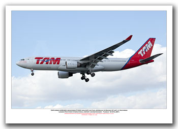 PT-MVC - TAM Airbus A330-223 (Msn  247) - 01