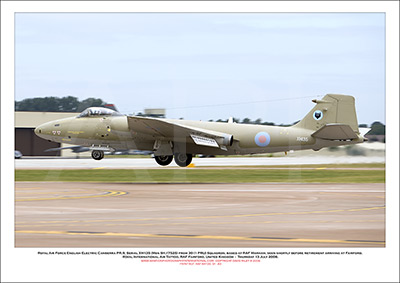 RAF-XH135 - Royal Air Force English Electric Canberra PR.9  (Msn SH.1725) - 01
