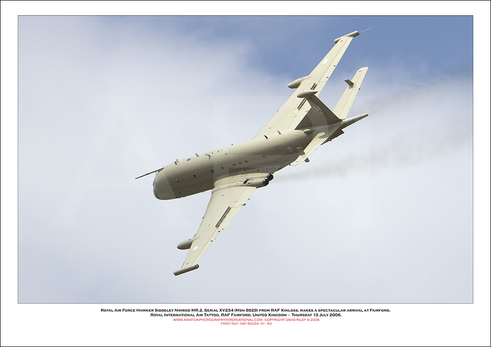 RAF-XV254 - Royal Air Force Hawker Siddeley Nimrod MR.2   (Msn 8029- 01