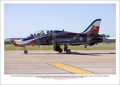 RAF-XX195 - Royal Air Force British Aerospace Hawk T.1 (Msn 312042/042) - 01