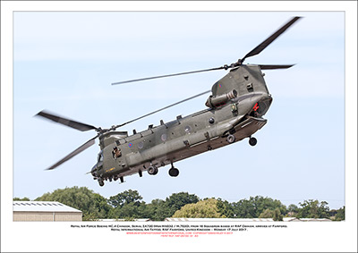 RAF-ZA720 - Royal Air Force Boeing  HC.4 Chinook (Msn MA032 / M.7020) - 01
