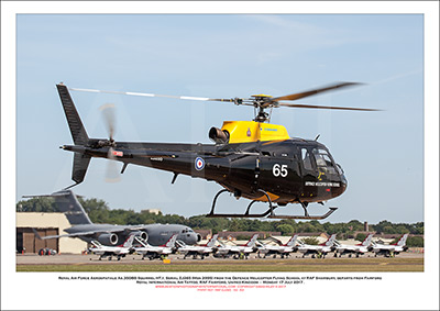 RAF-ZJ265- Royal Air Force Eurocopter As-350BB Squirrel HT.1  (Msn 2995) - 02