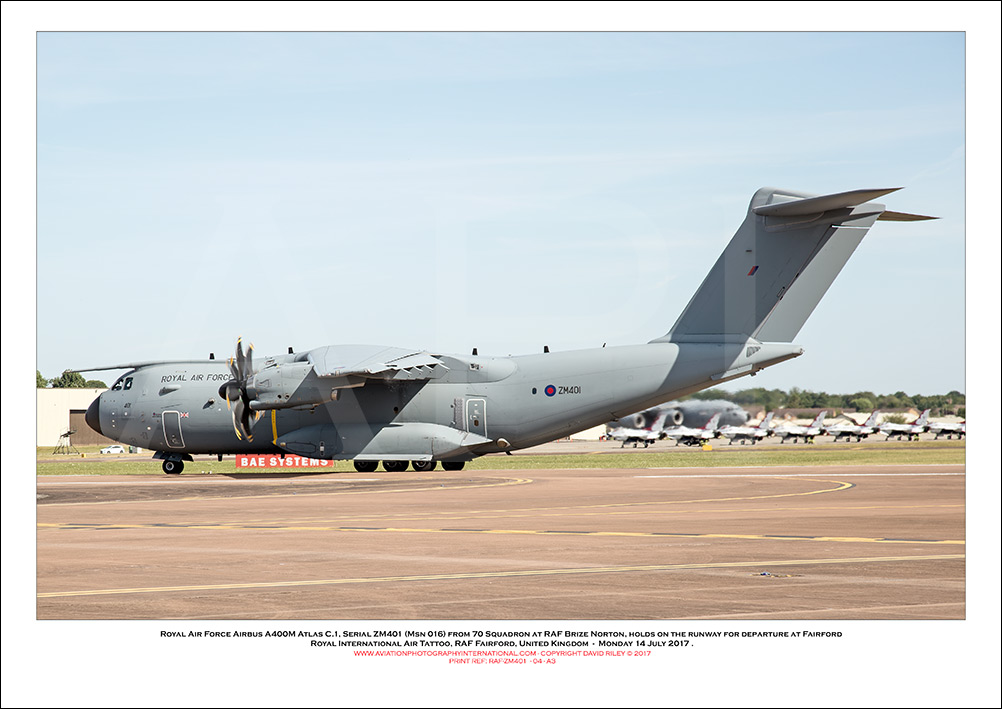 RAF-ZM401 - Royal Air Force Airbus A400M Atlas C.1  (Msn 016) - 04