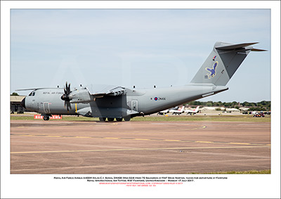 RAF-ZM406 - Royal Air Force Airbus A400M Atlas C.1  (Msn 024) - 02