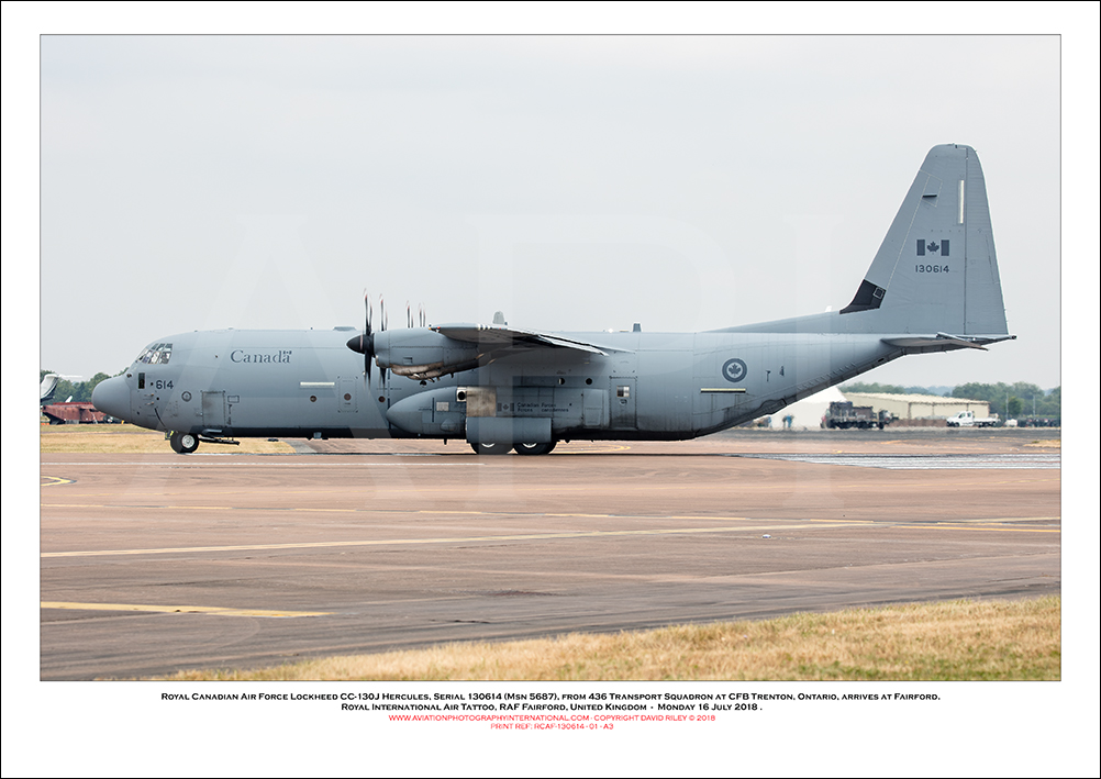 RCAF-130614 - Royal Canadian Air Force Lockheed CC-130J Hercules (Msn 5687) - 01
