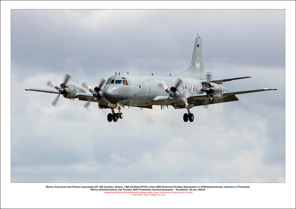 RCAF-140112 - Royal Canadian Air Force Lockheed CP-140 Aurora (Msn 5715) - 01