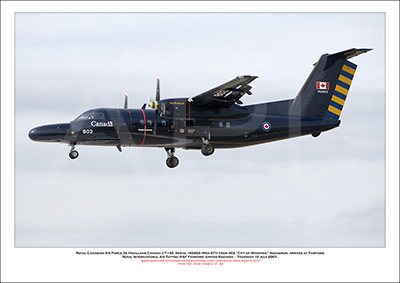 RCAF-142803 - Royal Canadian Air Force De Havilland Canada CT-142  (Msn 071) - 01