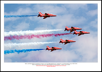 REDS -The Royal Air Force�s Red Arrows with 