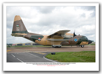 RJAF-346 - Royal Jordanian Air Force Lockheed C-130H Hercules (Msn 382-4920) - 01