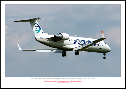 S5-AAJ - Adria Airways Bombardier CRJ-200  (Msn 8010) - 01