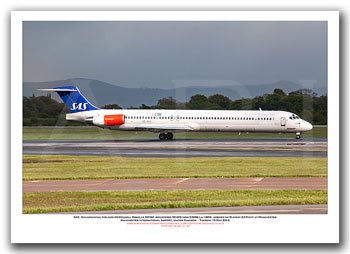 SE-DIS - SAS - Skandinavian Airlines McDonnell Douglas MD-82 (Msn 53006 Ln 1869) - 01