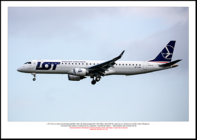 SP-LND - LOT Polish Airlines Embraer ERJ-195 LR  (Msn 19000516) - 01
