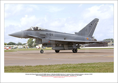 SPAIN-11-08 - Spanish Air Force Eurofighter EF-2000 (Msn SS-008) - 01