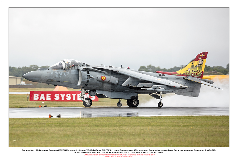 SPAIN-VA.1B-24 - Spanish Navy McDonnell Douglas EAV-8B Matador II (Msn E13/SP-01) - 01