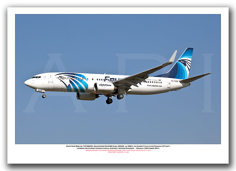 SU-GDD - Egyptair Boeing 737-866 WL  (Msn 35566  ln 3061) - 01
