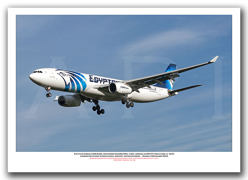 SU-GDS - Egyptair Airbus A330-343X  (Msn 1143) - 02
