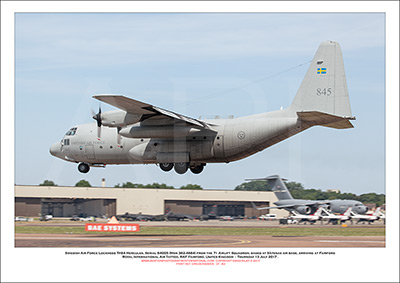 SWEDEN-84005 - Swedish Air Force Lockheed Tp84 Hercules (Msn 382-4884) - 01