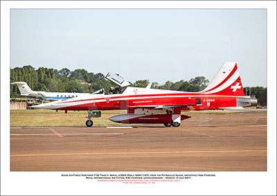SWISS-J-3084 -Swiss Air Force Northrop F-5E Tiger II (Msn L1084) - 01