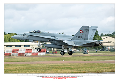 SWISS-J-5012 -Swiss Air Force McDonnell Douglas F/A-18C-48-MC  (Msn 1352/SFC012) - 01