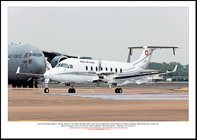 SWISS-T-729 -Swiss Air Force Beech 1900D (Msn UE-288) - 02