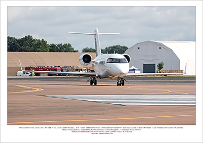 SWISS-T-752 -Swiss Air Force Canadair CL-600-2B16 Challenger 604 (Msn T-752) - 01