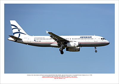 SX-DGN - Aegean Airlines Airbus A320-214 (Msn 2828) - 01