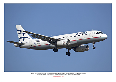 SX-DVK - Aegean Airlines Airbus A320-232, (Msn 3392) - 01