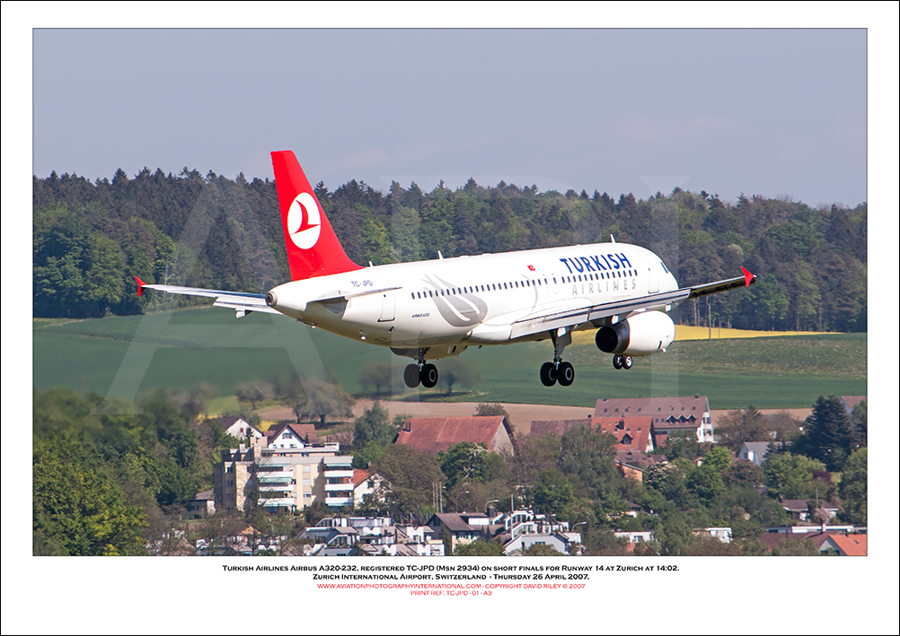 TC-JPD - Turkish Airlines Airbus A320-232 (Msn 2934) - 01