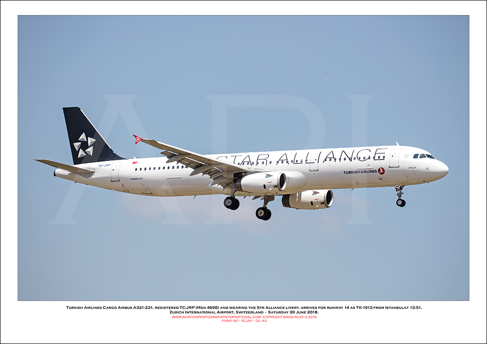 TC-JRP - Turkish Airlines Airbus A321-231 (Msn 4698) - 02