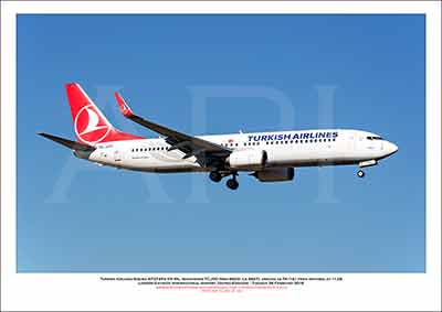 TC-JVO - Turkish Airlines Boeing 737-8F2 ER WL (Msn 60031 Ln 5867) - 01
