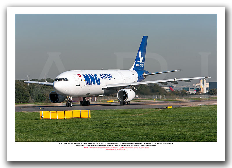 TC-MNJ - MNG Airlines Airbus A300B4-203 F (Msn 123) - 01