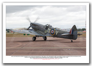 TE311 - Royal Air Force Battle of Britain Memorial Flight Supermarine Spitfire Mk.LF XVIe (Msn CBAF.IX. 4497) - 02