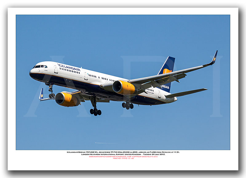 TF-FIO - Icelandair Boeing 757-208 WL (Msn 29436 Ln 859) - 01
