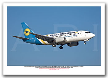 UR-GAK - Ukraine International Airlines Boeing 737-5Y0 (Msn  26075 Ln 2374) - 01