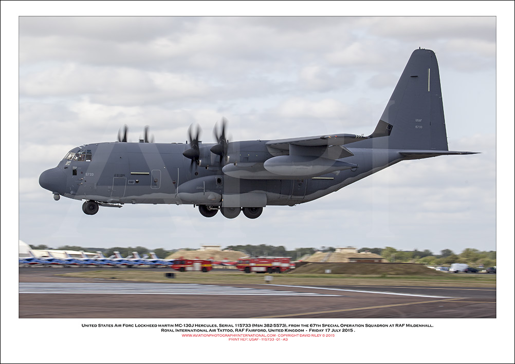USAF-115733 - United States Air Force Lockheed Martin MC-130J Hercules  (Msn 382-5573) - 01