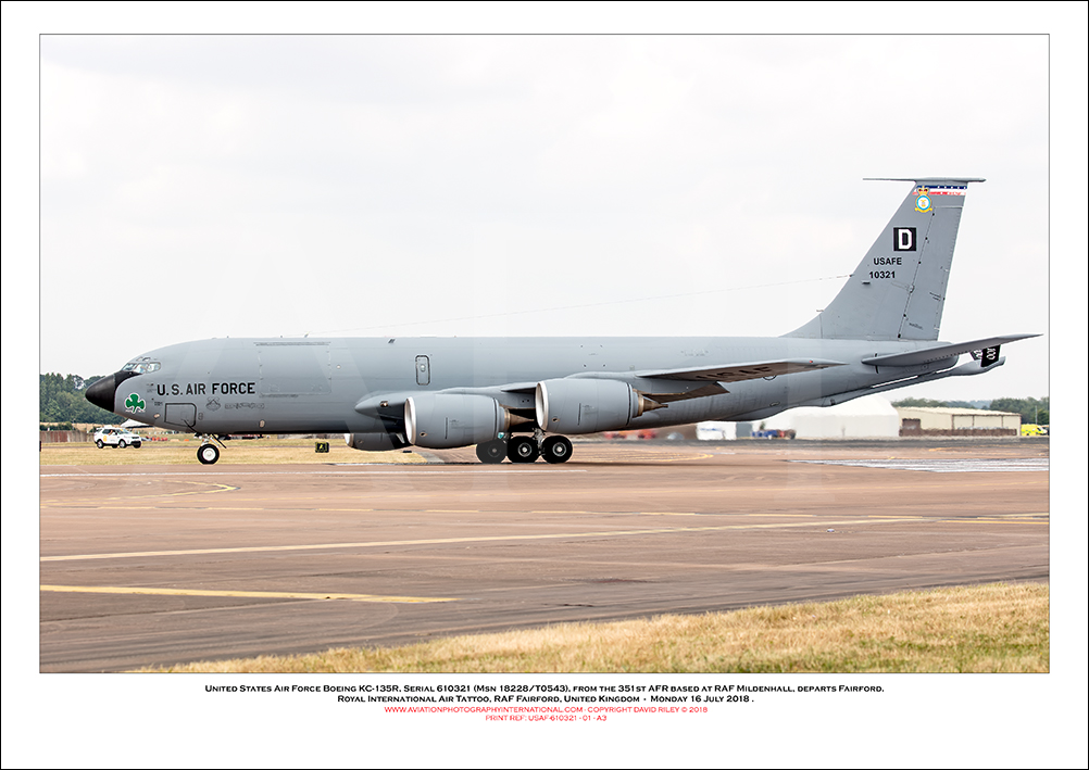 USAF-610321 - United States Air Force Boeing KC-135R  (Msn 18228/T0543) - 01