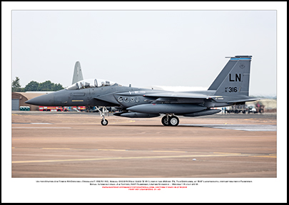 USAF-910316 -United States Air Force McDonnell Douglas F-15E-51-MC Strike Eagle (Msn 1223/E181 - 01