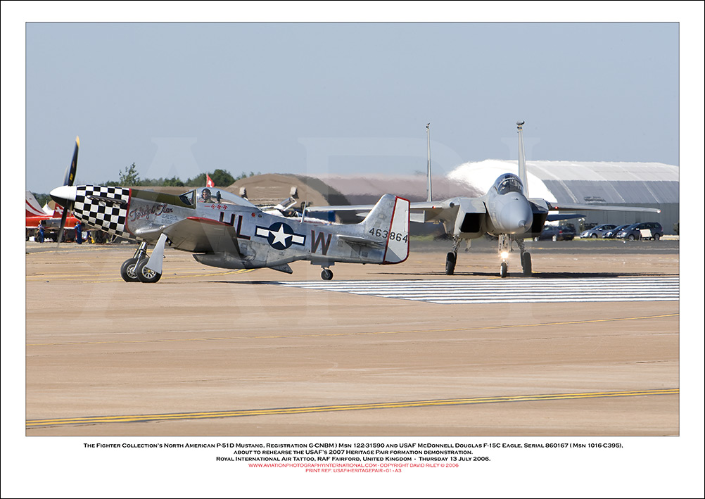 USAF-HERITAGEPAIR -United States Air Force 2006 Heritage Pair  - 01