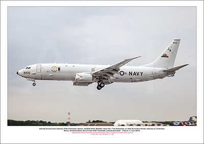 USN-167955 - United States Navy Boeing P-8A Poseidon  (Msn 40595) - 01