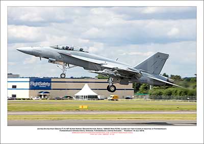 USN-168930 - United States Navy Boeing F/A-18F Super Hornet Demonstrator, (Msn F276) - 01
